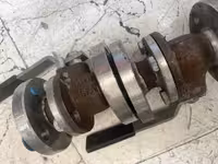 شیر توپی 1 اینچ دو تیکه  کلاس 150  STEM 316  SEAT 316  BALL 316 BODY 316