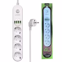 چند راهی 4 خروجی و 4 پورت USB2.0 Ldnio SE4432