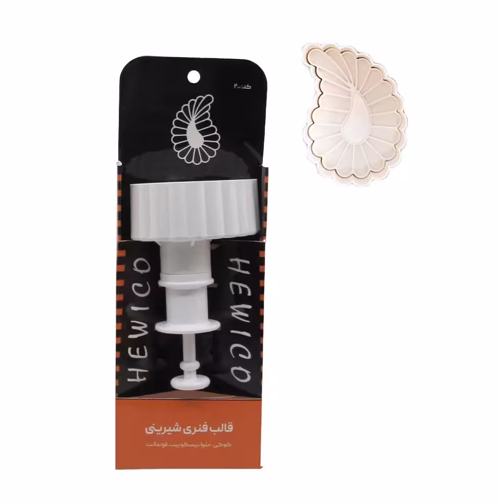 کاتر فشاری تکی طرح بته جقه