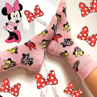 جوراب ساقدار بوم طرح مینی ماوس