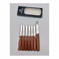 ست 6 عددی چاقوی میوه‌خوری و 1 عدد رنده میکرو سبزیجات زولینگن | Solingen | مدل کلیور سیم‌دار | رنگ مسی | تیغه استیل ضدزنگ | طراحی ارگونومیک | مناسب برای آشپزخانه | ساخت آلمان