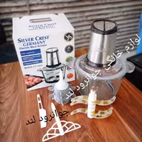 خردکن سیلورکرست 38 لیتری 3000 وات 6 تیغه طلایی سیرپاک کن کیفیت اصلی و آلمانی حکاکی شده