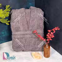 حوله تن پوش کادیفه رنگ شکلاتی