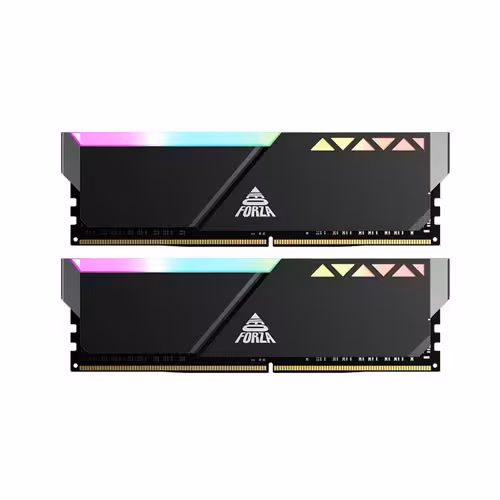 حافظه رم دسکتاپ Neo Forza مدل TRINITY RGB 32GB [2×16GB] DDR5 5200MHz CL40
