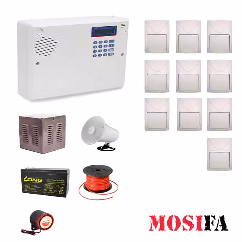 پکیج دزدگیر اماکن سایلکس سیمکارتی مدل SF10