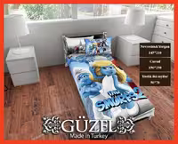 ست لحاف کاوری نوجوان Guzel اسمورف 43