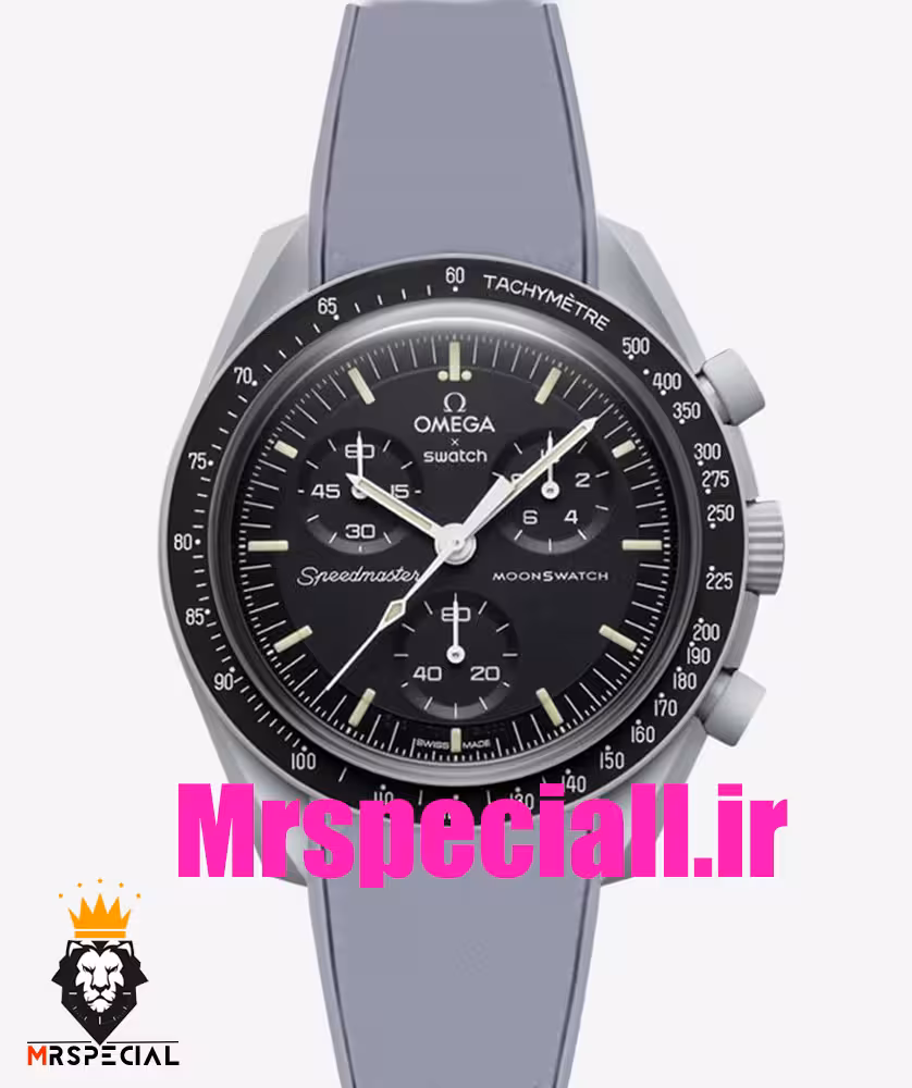 ساعت مچی امگا سواچ مدل مأموریت به عطارد OmegaSwatch Moonswatch 01766