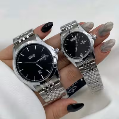 ست اورجینال ساعت مردانه و زنانه الگانس