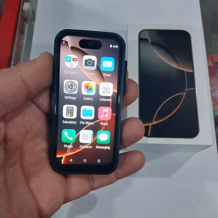 آیفون 16 مینی پرو مکس فول صفحه حافظه داخلی 16 گیگ رام 2 گیگ