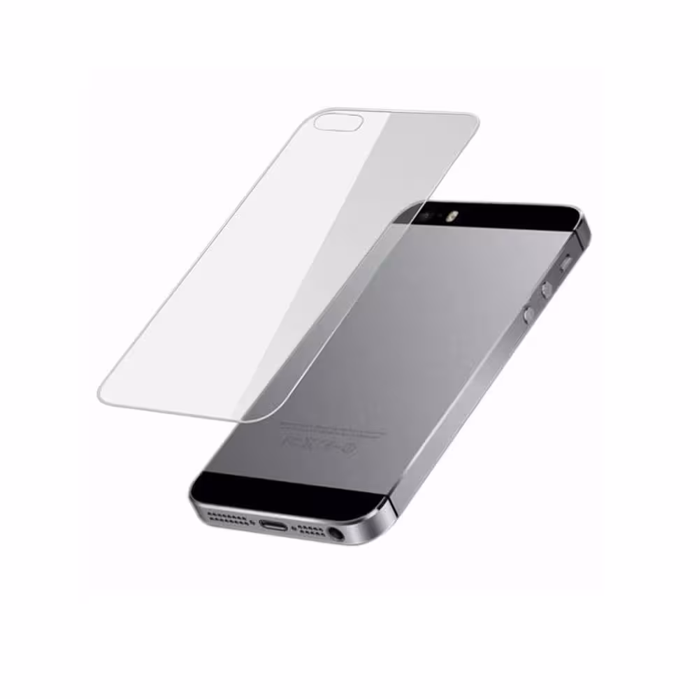 گلس پشت iPhone 5 شیشه ای Tempered Glass Back