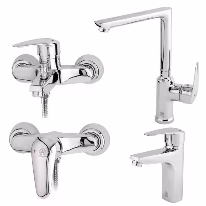 ست شیرآلات قهرمان مدل آرمال جدید