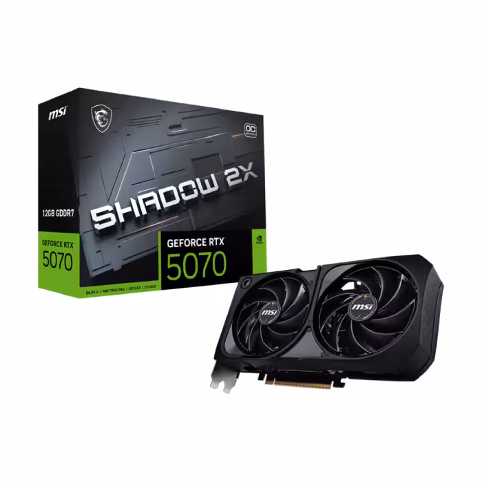 کارت گرافیک ام اس آی مدل GeForce RTX™ 5070 12G SHADOW 2X OC