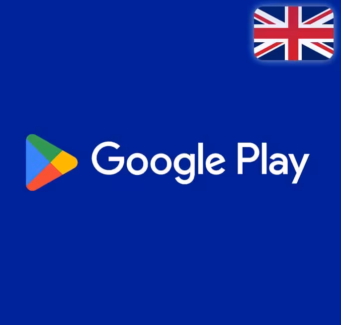 گیفت کارت گوگل پلی انگلیس