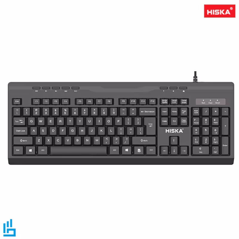 کیبورد سیمی HX-KE200 هیسکا HISKA | اکسلنت کالا
