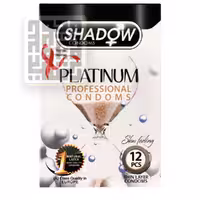 خرید کاندوم شادو مدل PLATINUM بسته 12 تایی