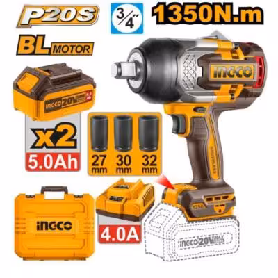 بکس شارژی موتور براشلس اینکو مدل CIWLI20135