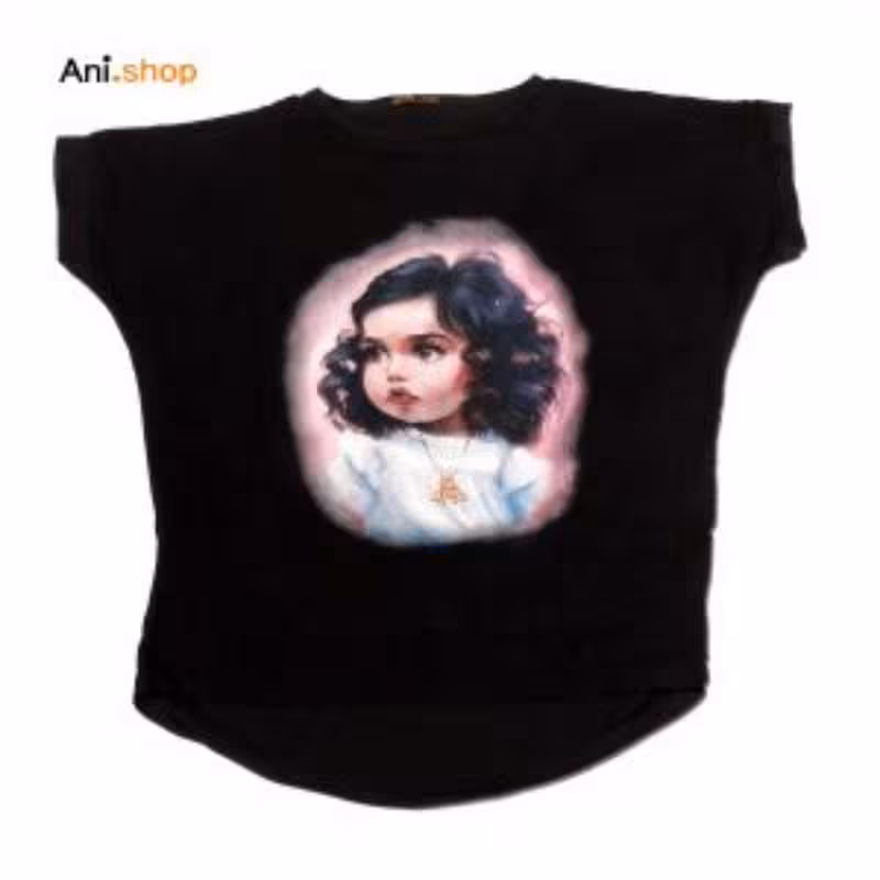 تی شرت طرح دختربچه dz49