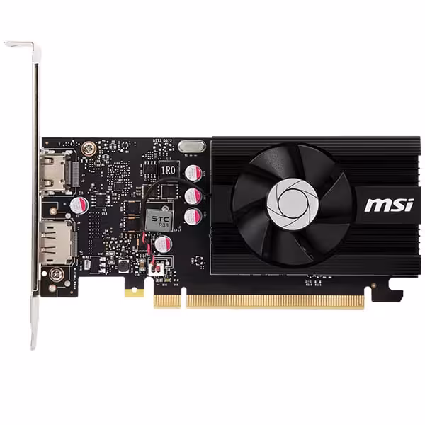کارت گرافیک ام اس آی مدل MSI GeForce GT 1030 4GD4 LP OC