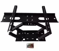 پایه دیواری تلویزیون دو بازویی چرخشی 4 جهت 40 تا 60 اینچ دنیز