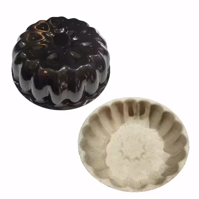 قالب تفلون گرد شارلوت کف قلب