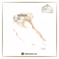 سرامیک60*120 پرسلان پلیش سفید طلایی کارمانیا 27-karmania