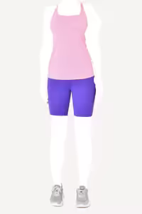 تاپ ورزشی زنانه بیلسی 8721 صورتی