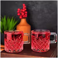 ماگ چای خوری سایز 20 پاشاباغچه مدل تایملس کد 55452 بسته 6 عددی