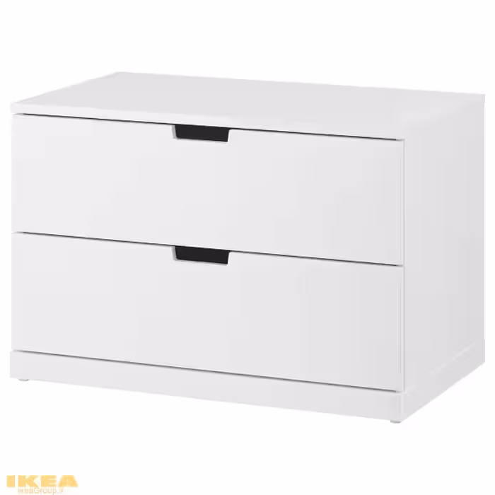 دراور 2 کشو مدل NORDLI | برند ایکیا | ارسال 15 الی 20 روز کاری