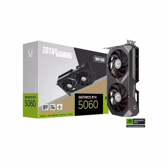 ASUS RTX5060 Twin Edge | یک گزینه کامپکت و قدرتمند