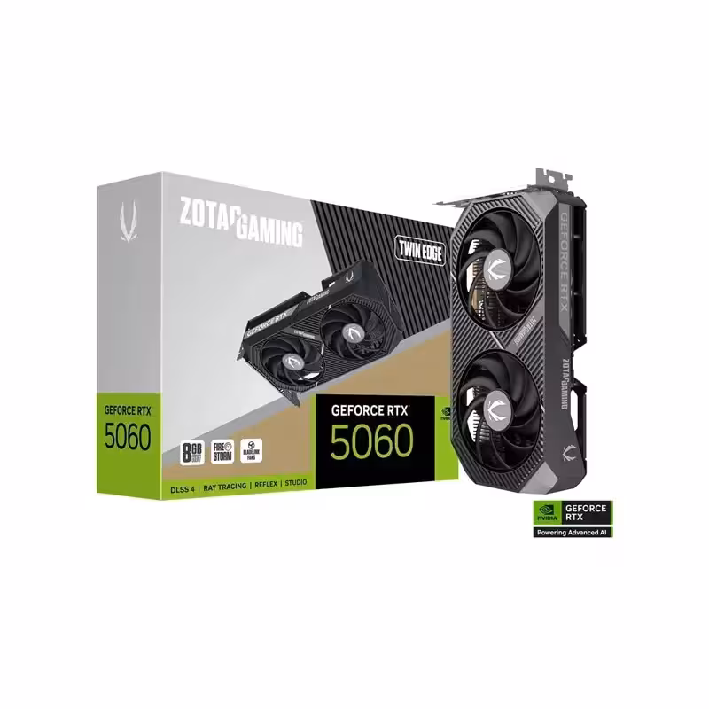 ASUS RTX5060 Twin Edge | یک گزینه کامپکت و قدرتمند