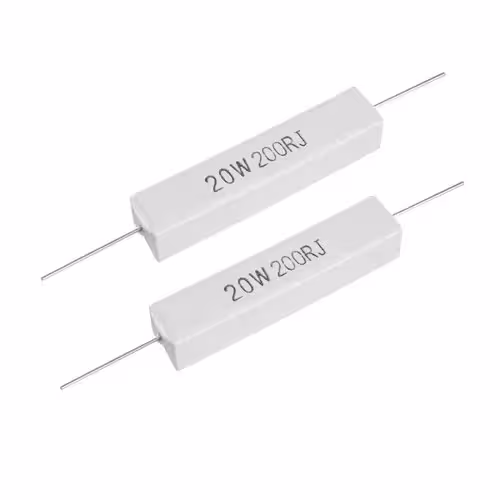 مقاومت 0.22 اهم ده وات آجری ( 1 عددی )