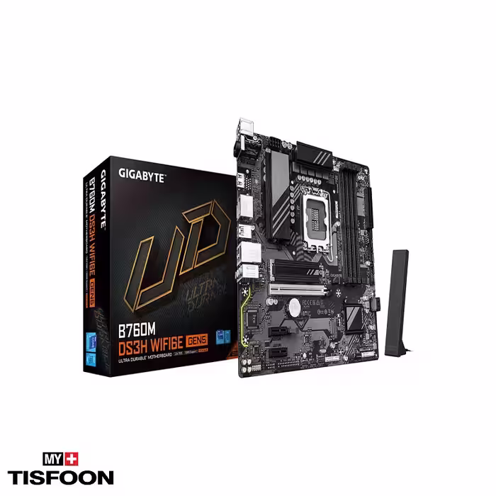 مادربرد گیگابایت مدل B760M DS3H WIFI6E GEN5 DDR5
