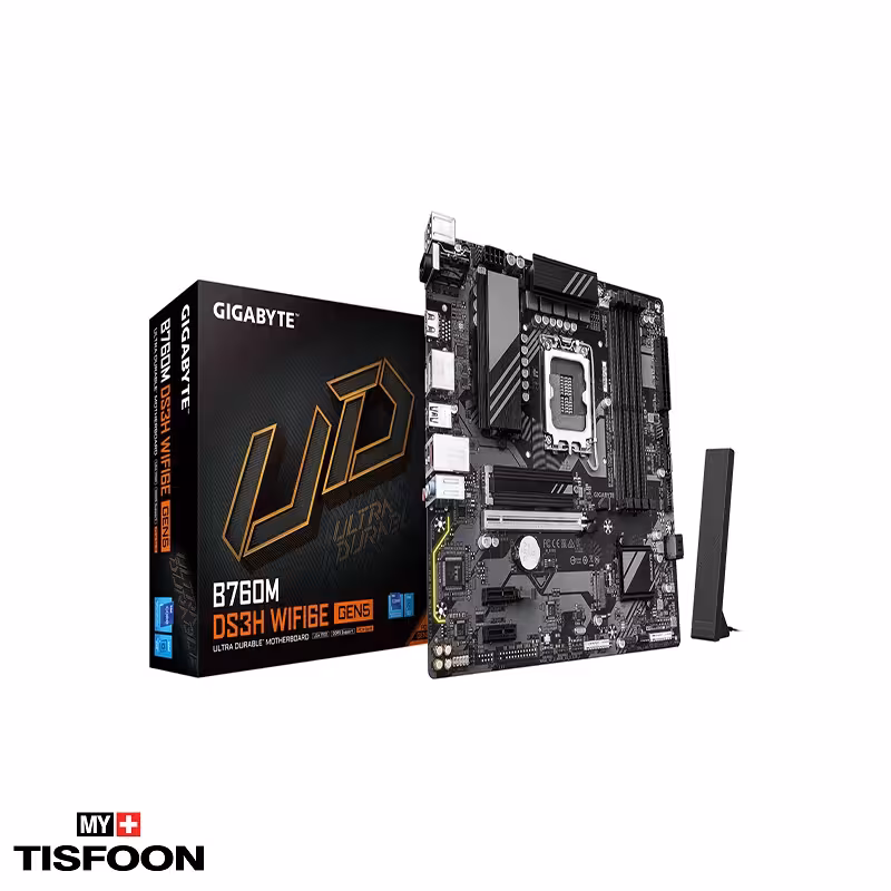 مادربرد گیگابایت مدل B760M DS3H WIFI6E GEN5 DDR5