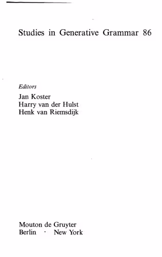 خرید و دانلود نسخه کامل کتاب Organizing Grammar: Linguistic Studies in Honor of Henk van Riemsdijk
