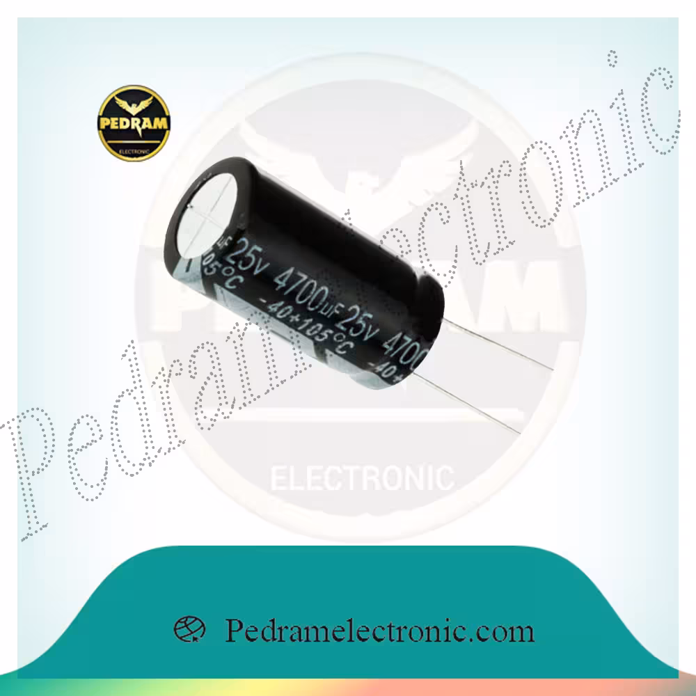 خازن 4700MF 25V