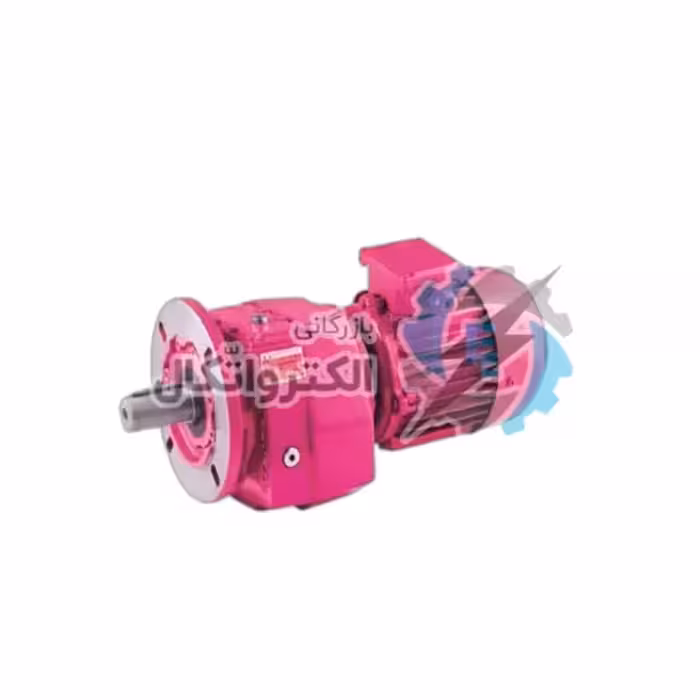 موتور گیربکس 0.75 کیلو وات، 66 دور، فلنج دار، شفت مستقیم، سه فاز، برند ایلماز YILMAZ ترک