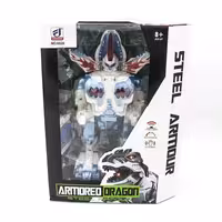ربات کنترلی مدل armored dragon 6028 سری تبدیل شونده به دایناسور