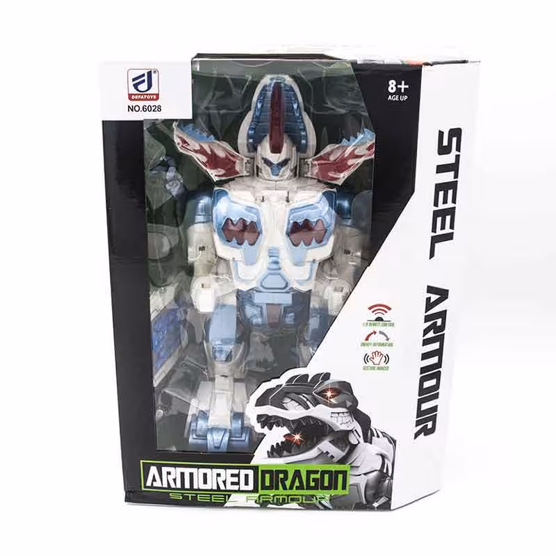 ربات کنترلی مدل armored dragon 6028 سری تبدیل شونده به دایناسور