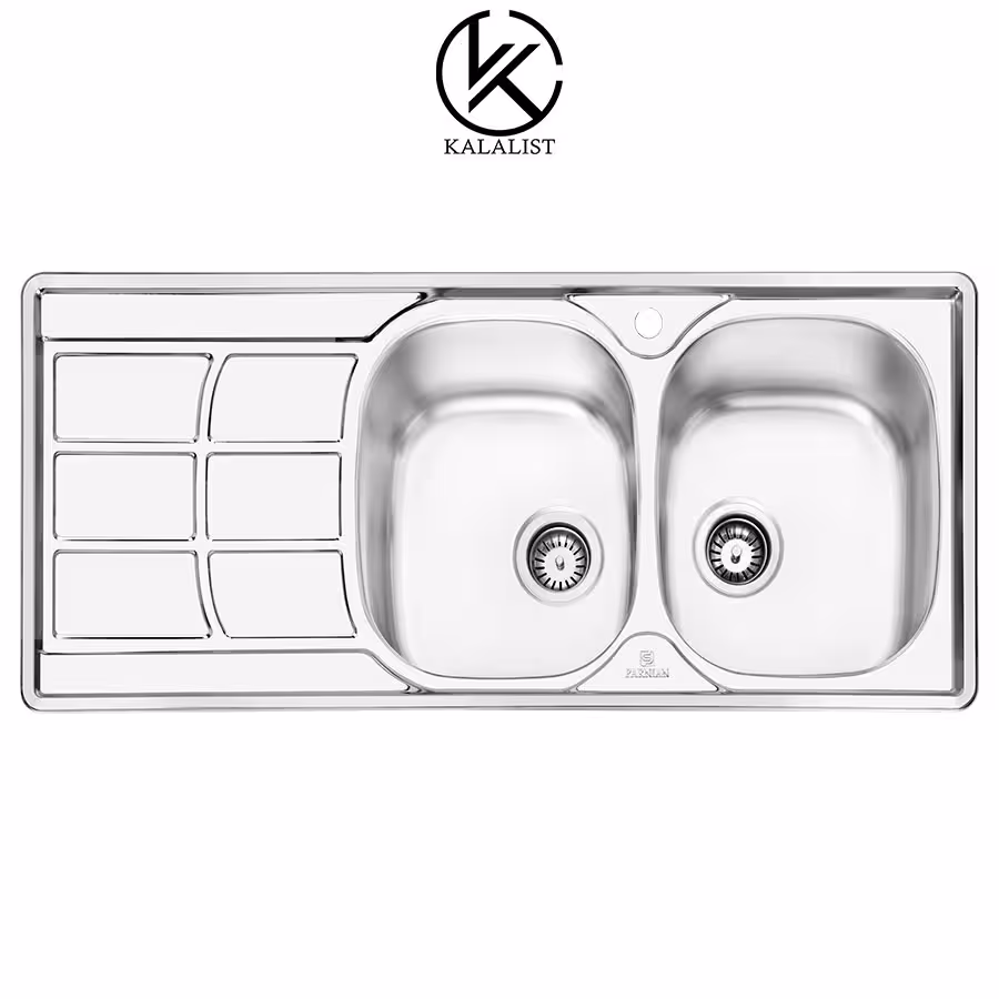 سینک ظرفشویی توکار پرنیان مدل PS 1209