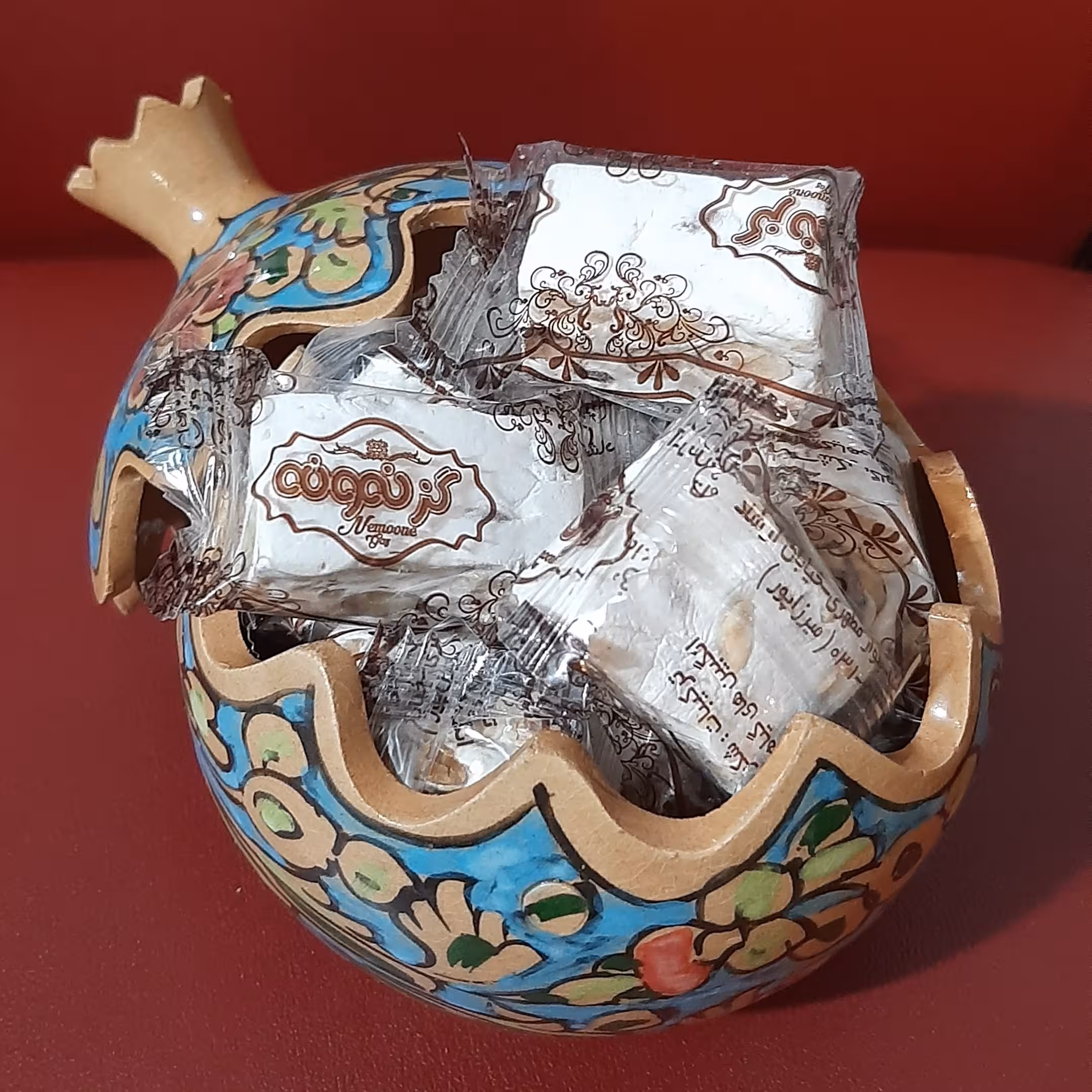 گز پسته ای 40٪درجه یک نیم کیلویی 
