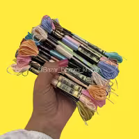 پک نخ 32 عددی مولتی کالر پنگوئن