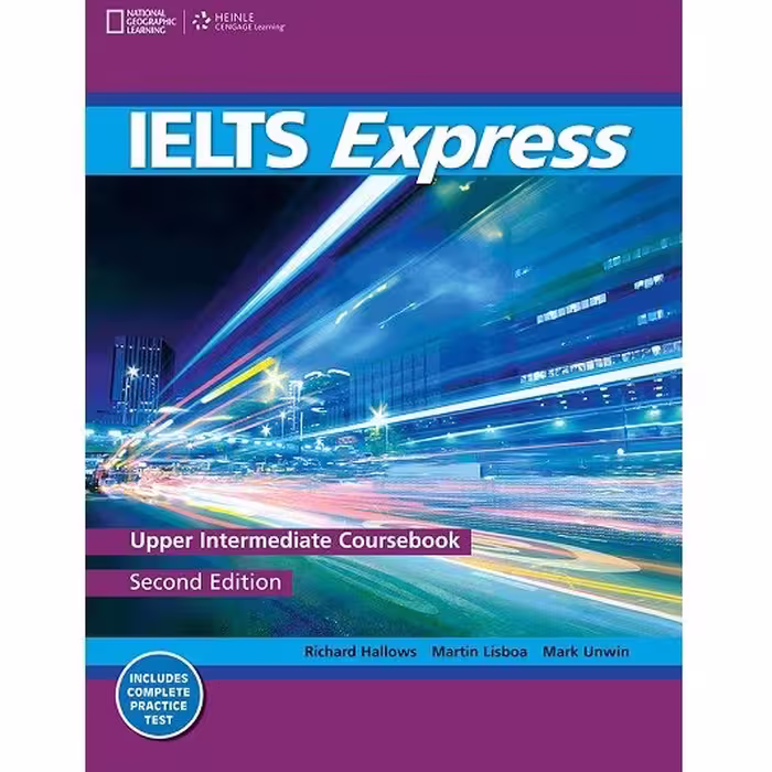 IELTS Express Upper Intermediate Second Edition ویرایش دوم رحلی بزرگ چاپ رنگی باکیفیت به همراه کتاب دانش آموز و کتاب کار