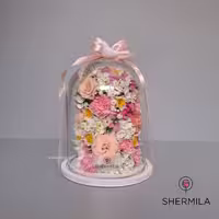 باکس گل شیشه ای نیوا