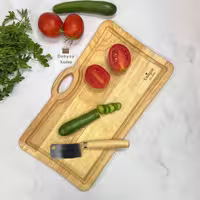 تخته گوشت چوبی دسته دار یونیک