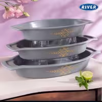 سه تابه بیضی ریور مدل G