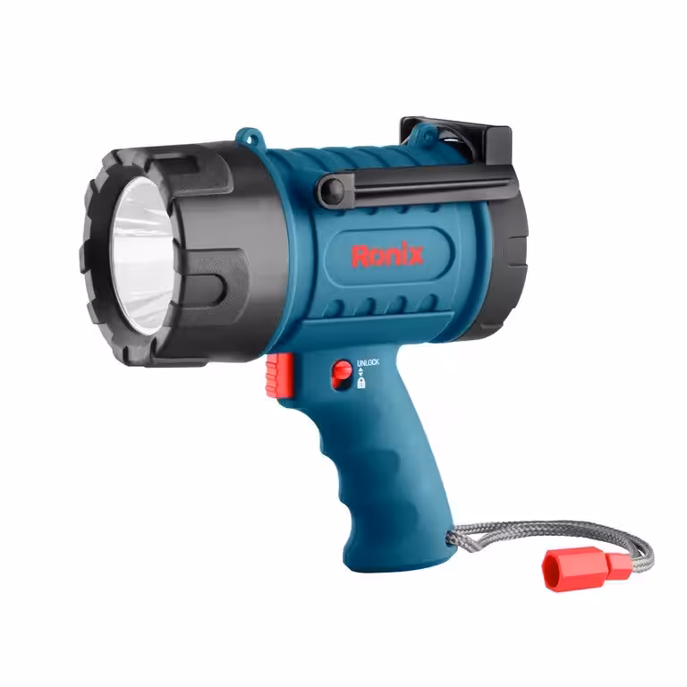 نورافکن تفنگی شارژی 1500 لومن رونیکس مدل RH-4234