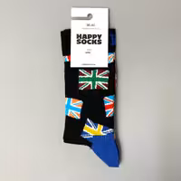 جوراب ساقدار هپی ساکس طرح پرچم