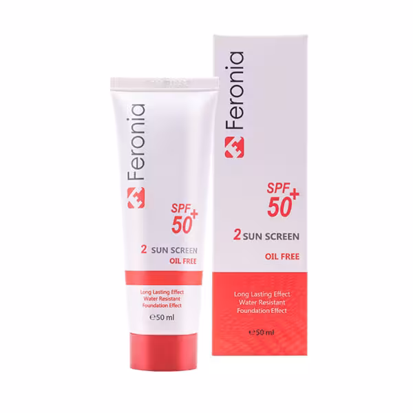 فرونیا کرم ضد آفتاب مدل 02 بژ طبیعی SPF50