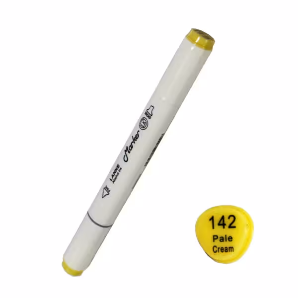 مارکر راندو لانک دوسر کد YR142 رنگ pale cream