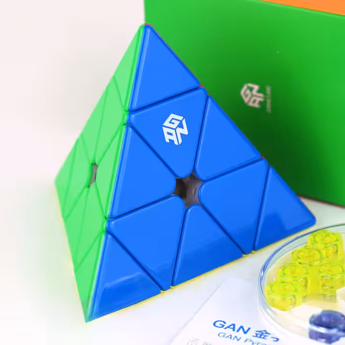 روبیک هرمی گنز جی ای اس اینهنس مگنت استیکرلس یو وی